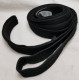 Aerial Straps/ STUDIO Cotton Covered/ Black/ Custom Length