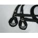 Ropes for any Aerial Trapeze / 3 m / Black (Pair)