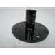 Chinese Pole | Static Pole | Tension base plate (bolted base)