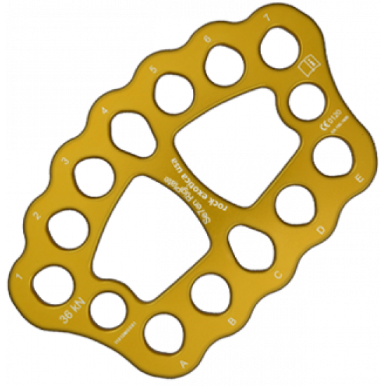 Rigging Plate RP3 -B Bear Paw Seven (gold color)