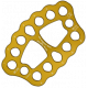 Rigging Plate RP3 -B Bear Paw Seven (gold color)